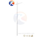 Galvanized Colored Outdoor Lighting Pole